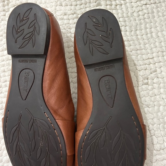 EUC Born Carrine Bow Detail Leather Slip On Loafers size 8 - Picture 4 of 15